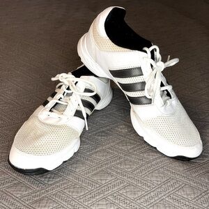 Adidas Adituff Traxion Adiwear Golf Shoes Mens Size 11 White Gray EMG 004002